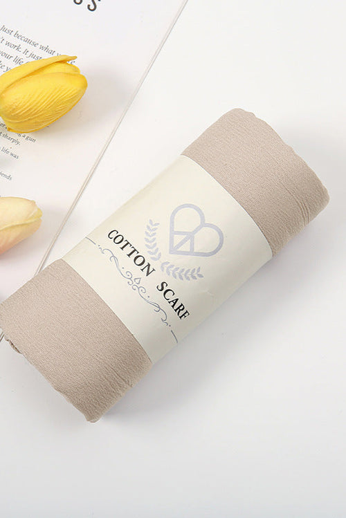Wrinkle Cotton Hijab Skin