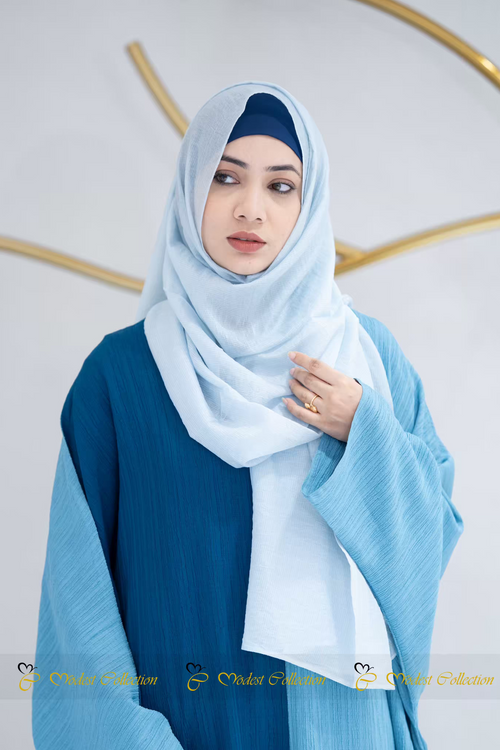 Cotton Hijab Sky
