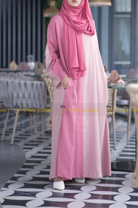 Zayra Abaya Peachy Pink