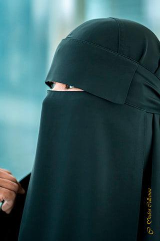 Hoodie Niqab Black - Modest Collection